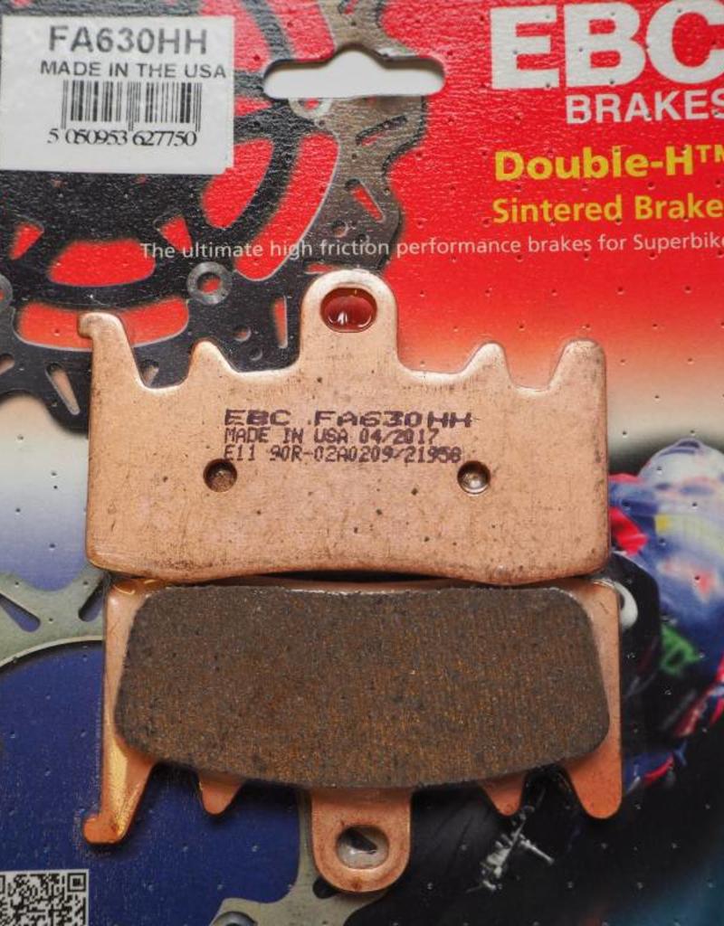 EBC Brakes Double-H Sintered Superbike Brake Pads Front - FA630HH EBC Brakes Double-H Sintered Superbike Brake Pads Front - FA630HH